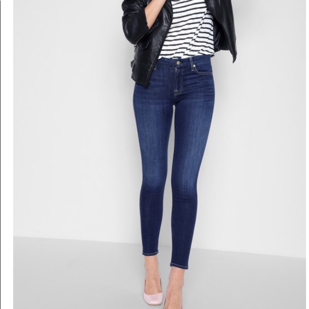 7 for all mankind b(air) skinny ankle jeans